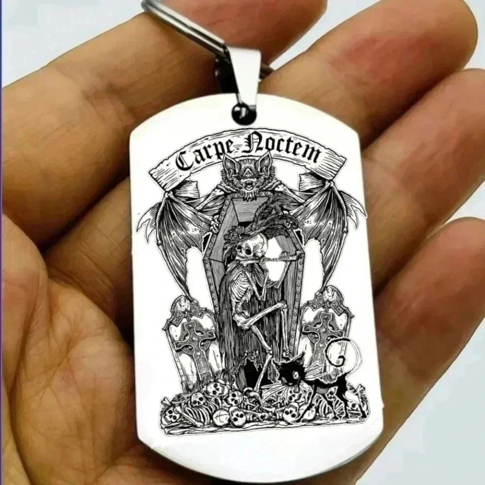 Carpe noctem seize the night Hot Art Keychain